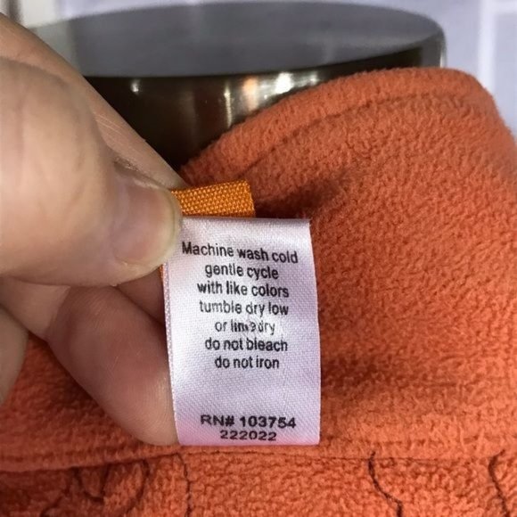 Lucy S quilted vest burnt orange - Picture 7 of 7